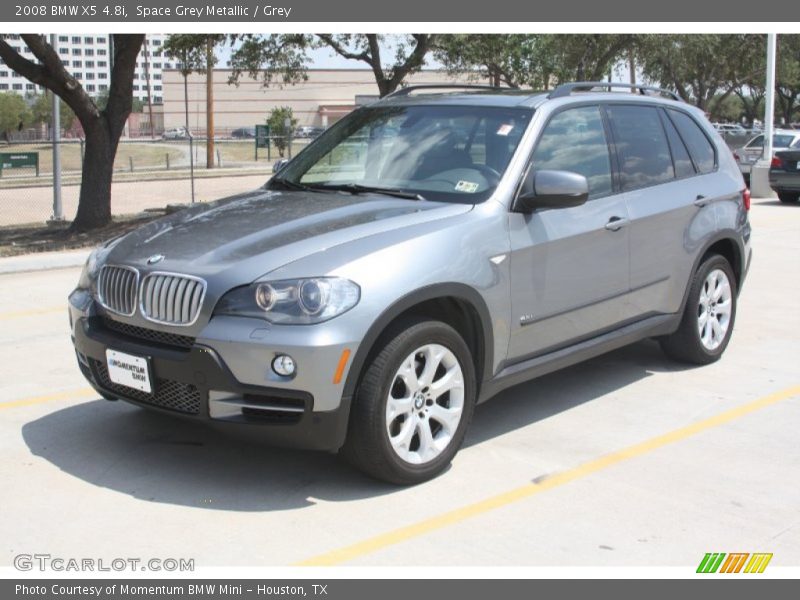 Space Grey Metallic / Grey 2008 BMW X5 4.8i