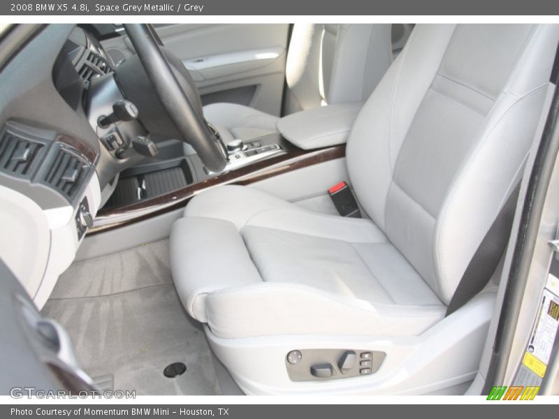 Space Grey Metallic / Grey 2008 BMW X5 4.8i