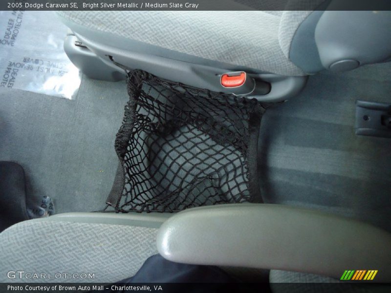 Bright Silver Metallic / Medium Slate Gray 2005 Dodge Caravan SE