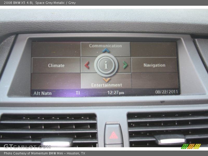 Space Grey Metallic / Grey 2008 BMW X5 4.8i