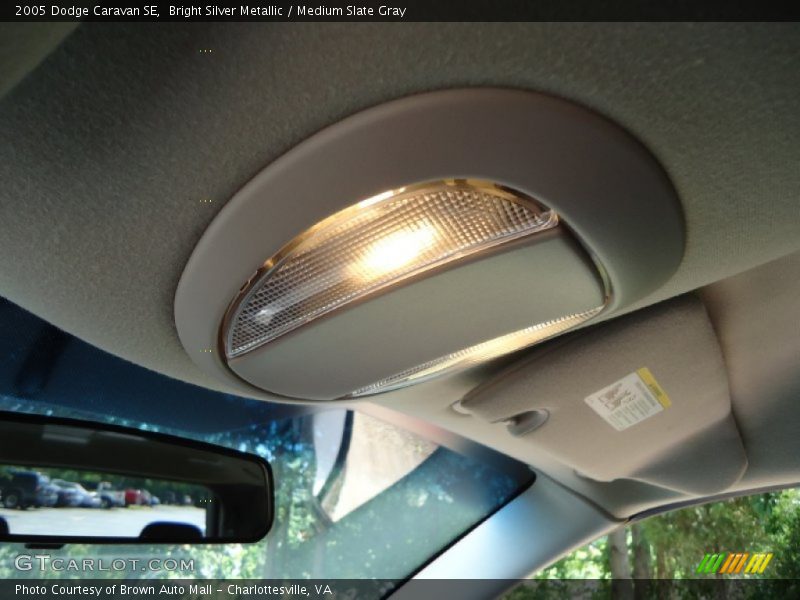 Bright Silver Metallic / Medium Slate Gray 2005 Dodge Caravan SE