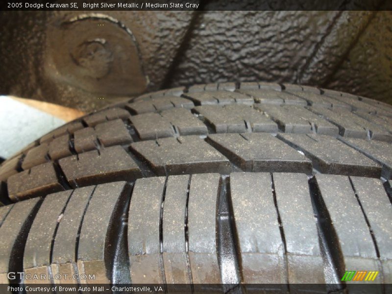 Bright Silver Metallic / Medium Slate Gray 2005 Dodge Caravan SE