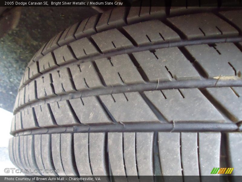 Bright Silver Metallic / Medium Slate Gray 2005 Dodge Caravan SE