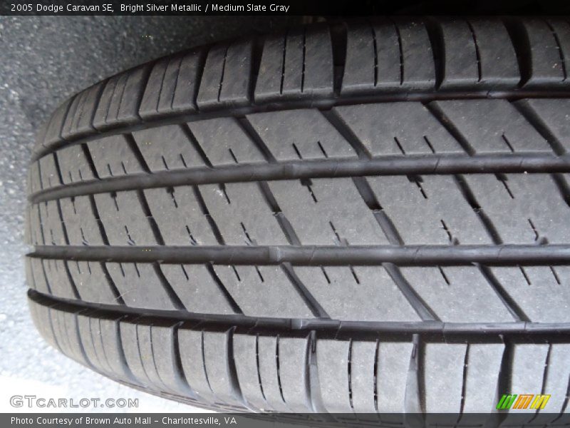 Bright Silver Metallic / Medium Slate Gray 2005 Dodge Caravan SE