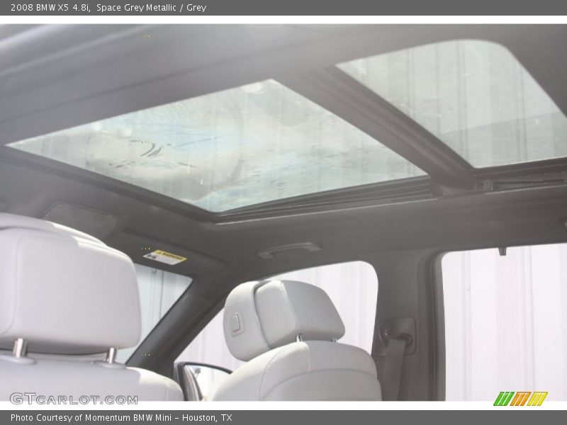 Space Grey Metallic / Grey 2008 BMW X5 4.8i