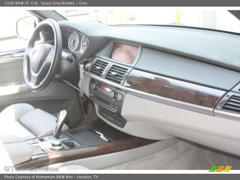 Space Grey Metallic / Grey 2008 BMW X5 4.8i