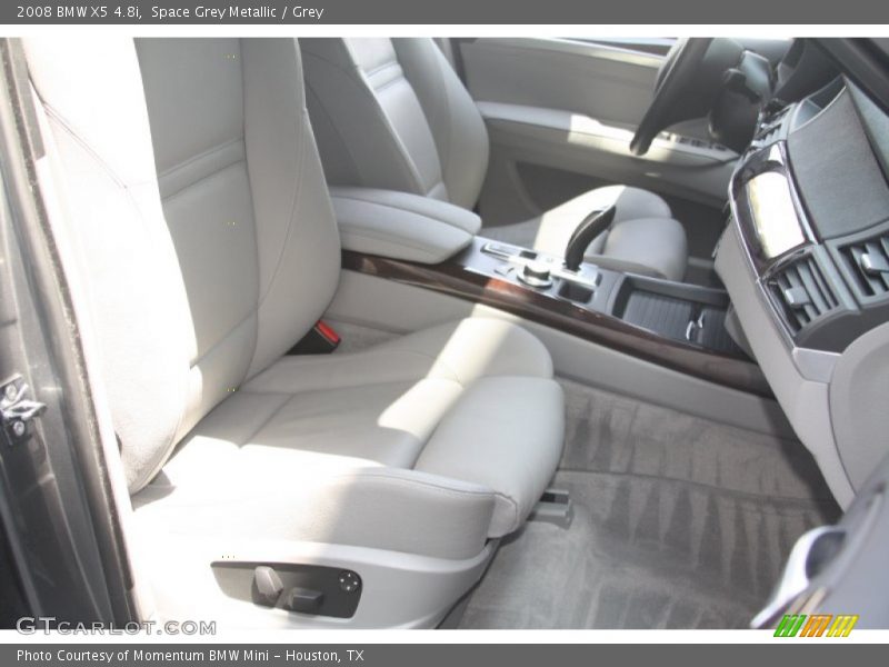 Space Grey Metallic / Grey 2008 BMW X5 4.8i