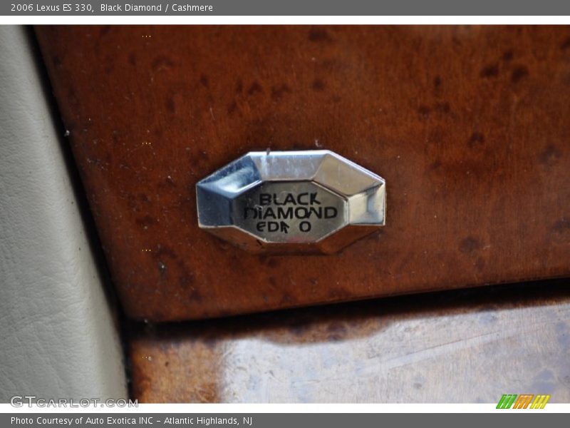 Black Diamond / Cashmere 2006 Lexus ES 330