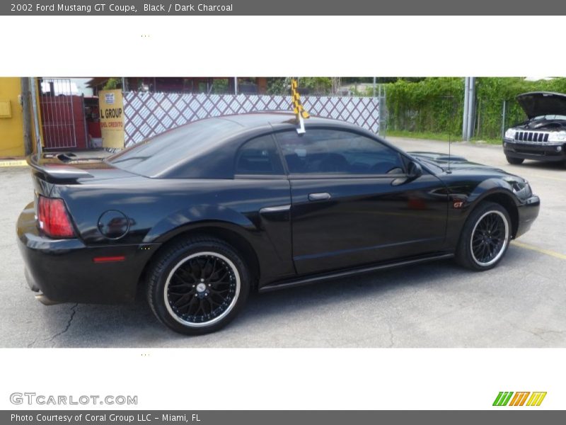Black / Dark Charcoal 2002 Ford Mustang GT Coupe