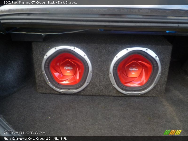 Black / Dark Charcoal 2002 Ford Mustang GT Coupe