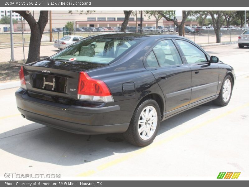 Black / Beige/Light Sand 2004 Volvo S60 2.5T