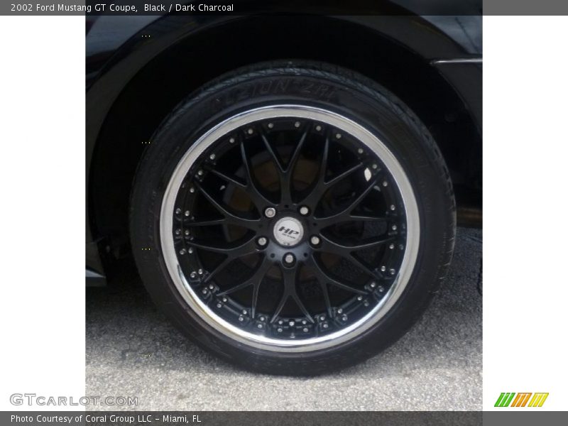 Black / Dark Charcoal 2002 Ford Mustang GT Coupe