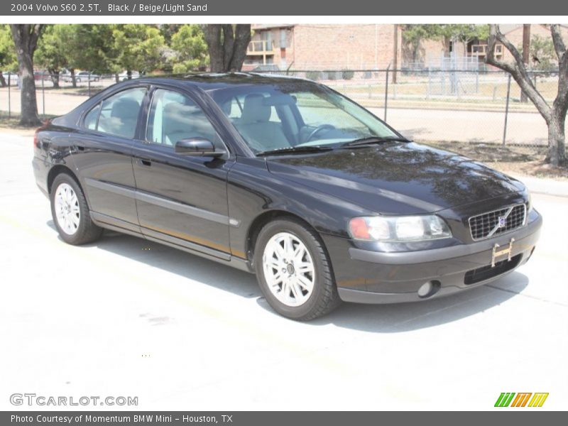 Black / Beige/Light Sand 2004 Volvo S60 2.5T