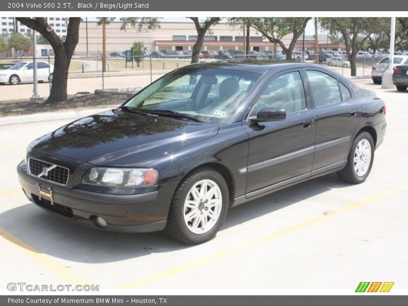 Black / Beige/Light Sand 2004 Volvo S60 2.5T