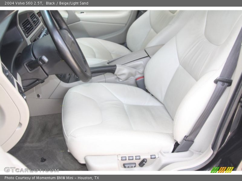 Black / Beige/Light Sand 2004 Volvo S60 2.5T