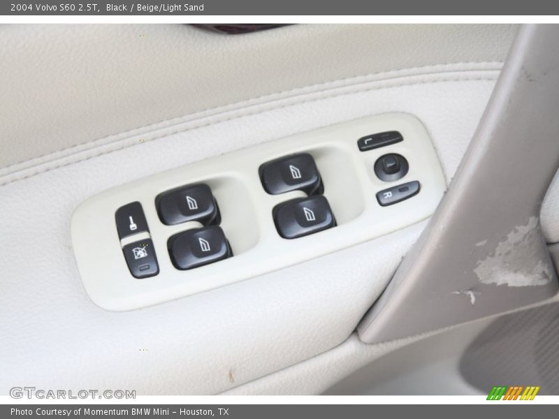Black / Beige/Light Sand 2004 Volvo S60 2.5T
