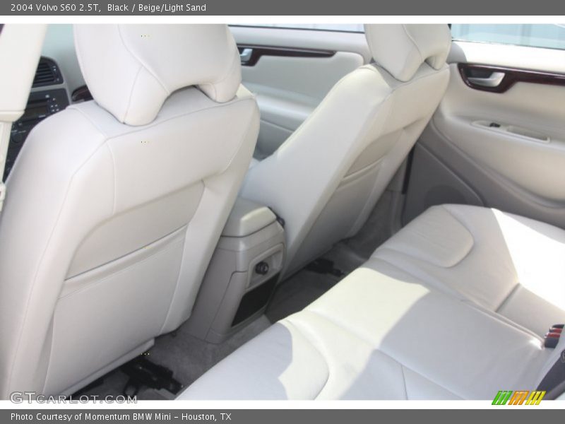 Black / Beige/Light Sand 2004 Volvo S60 2.5T