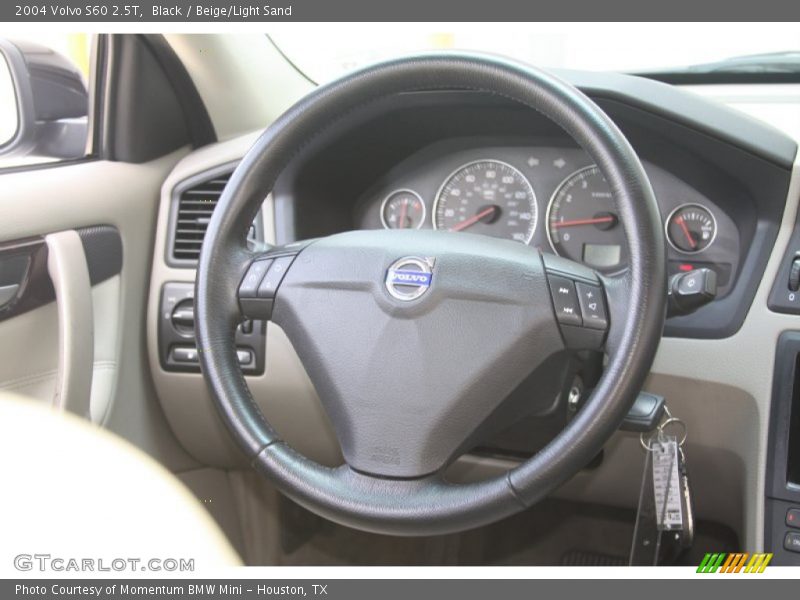 Black / Beige/Light Sand 2004 Volvo S60 2.5T