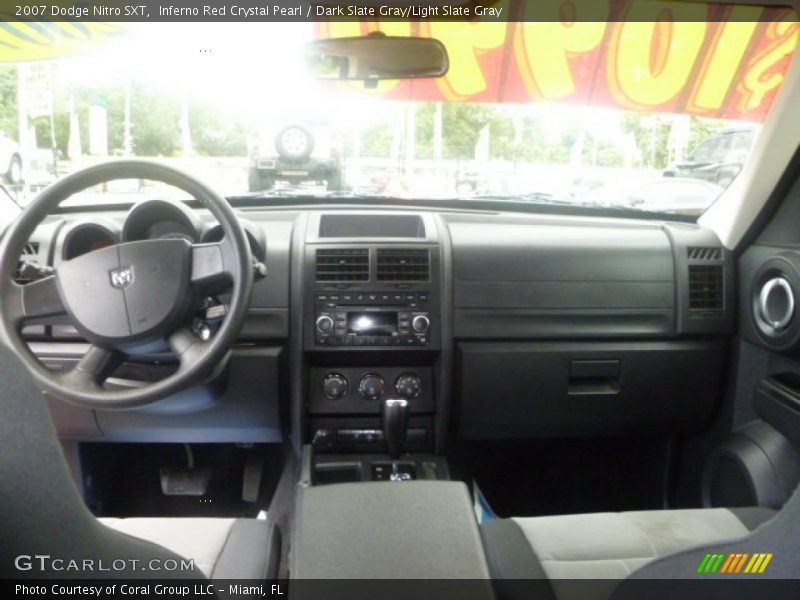 Inferno Red Crystal Pearl / Dark Slate Gray/Light Slate Gray 2007 Dodge Nitro SXT