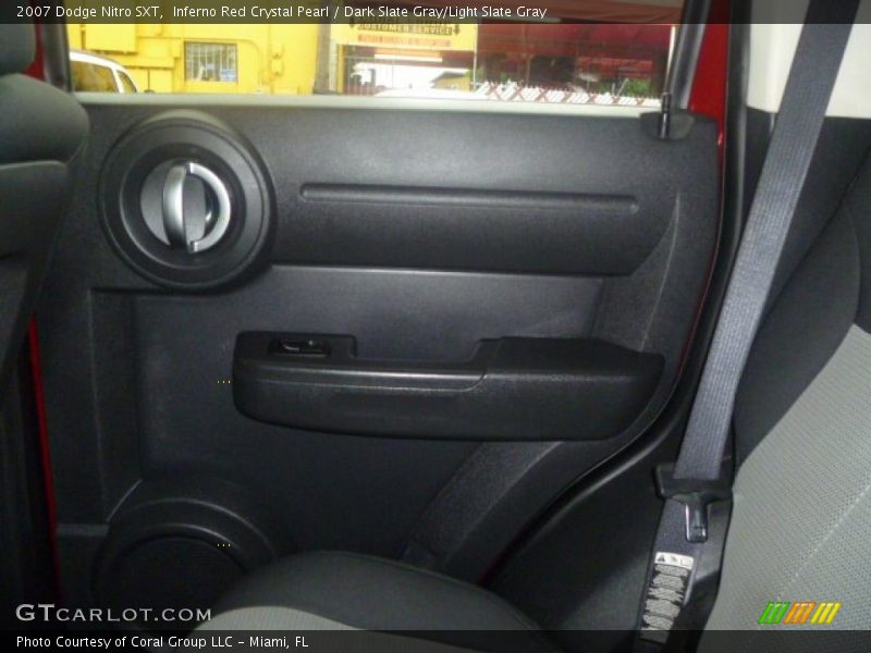 Inferno Red Crystal Pearl / Dark Slate Gray/Light Slate Gray 2007 Dodge Nitro SXT