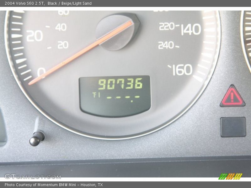 Black / Beige/Light Sand 2004 Volvo S60 2.5T