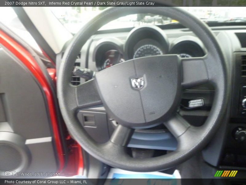 Inferno Red Crystal Pearl / Dark Slate Gray/Light Slate Gray 2007 Dodge Nitro SXT