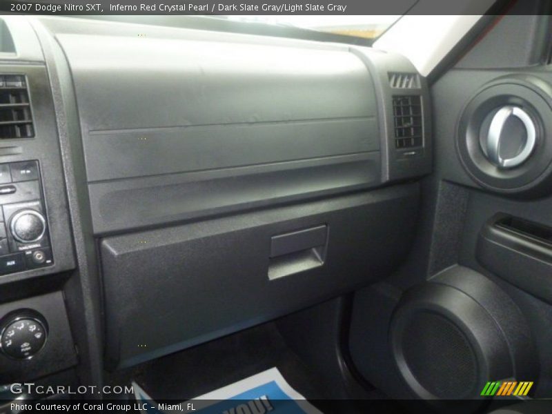 Inferno Red Crystal Pearl / Dark Slate Gray/Light Slate Gray 2007 Dodge Nitro SXT