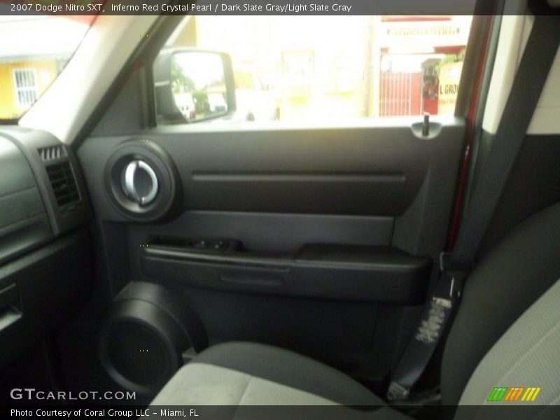 Inferno Red Crystal Pearl / Dark Slate Gray/Light Slate Gray 2007 Dodge Nitro SXT