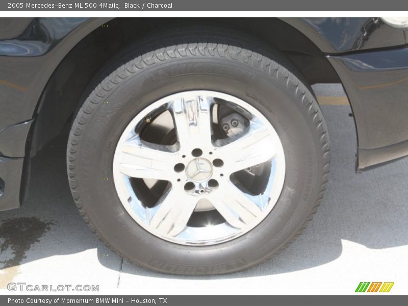 Black / Charcoal 2005 Mercedes-Benz ML 500 4Matic