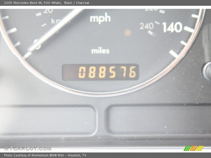 Black / Charcoal 2005 Mercedes-Benz ML 500 4Matic
