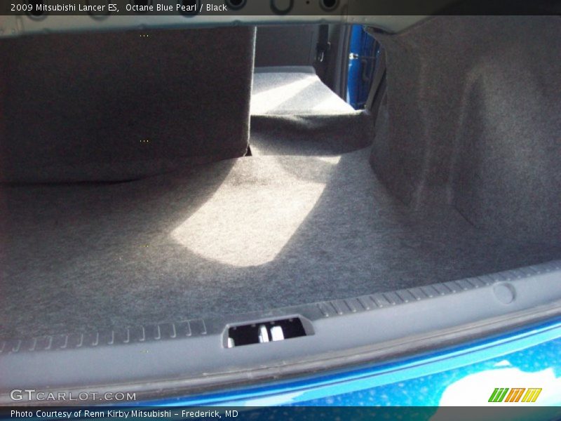 Octane Blue Pearl / Black 2009 Mitsubishi Lancer ES