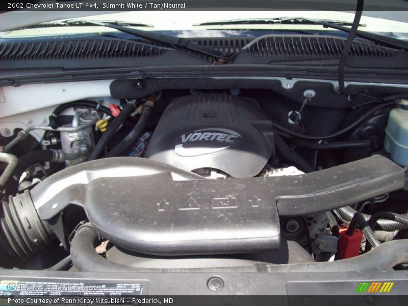 Summit White / Tan/Neutral 2002 Chevrolet Tahoe LT 4x4