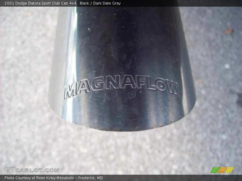 Black / Dark Slate Gray 2001 Dodge Dakota Sport Club Cab 4x4