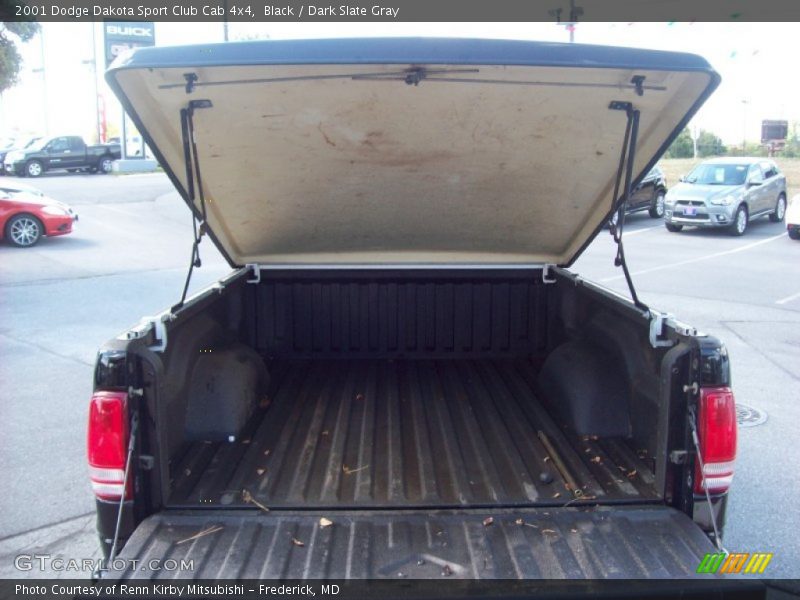 Black / Dark Slate Gray 2001 Dodge Dakota Sport Club Cab 4x4