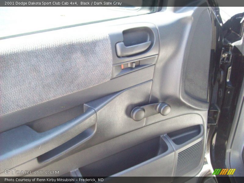 Black / Dark Slate Gray 2001 Dodge Dakota Sport Club Cab 4x4