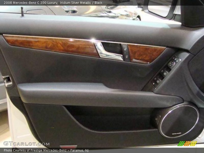 Iridium Silver Metallic / Black 2008 Mercedes-Benz C 300 Luxury