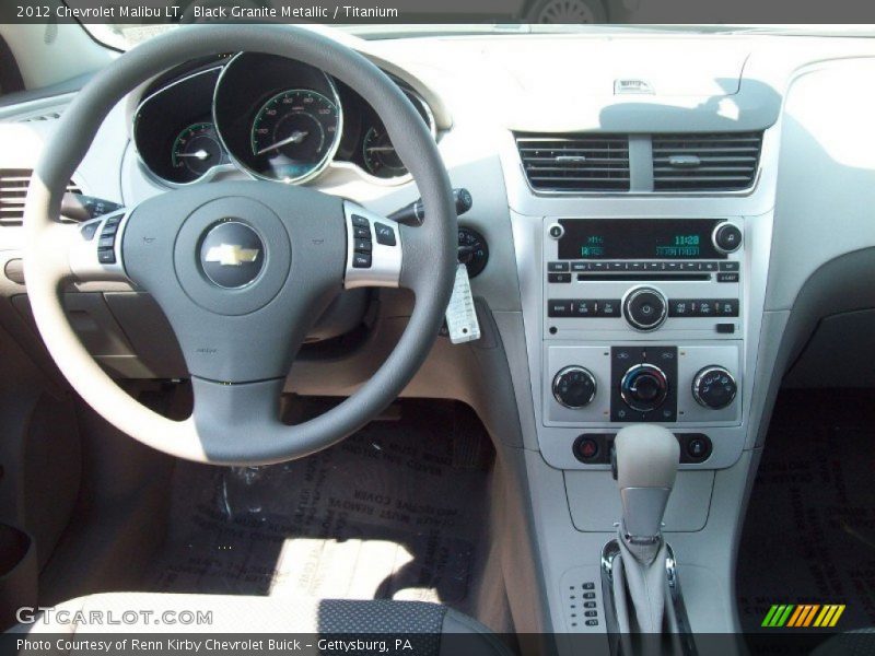 Dashboard of 2012 Malibu LT