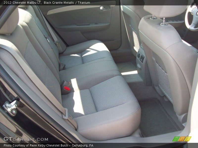 Black Granite Metallic / Titanium 2012 Chevrolet Malibu LT