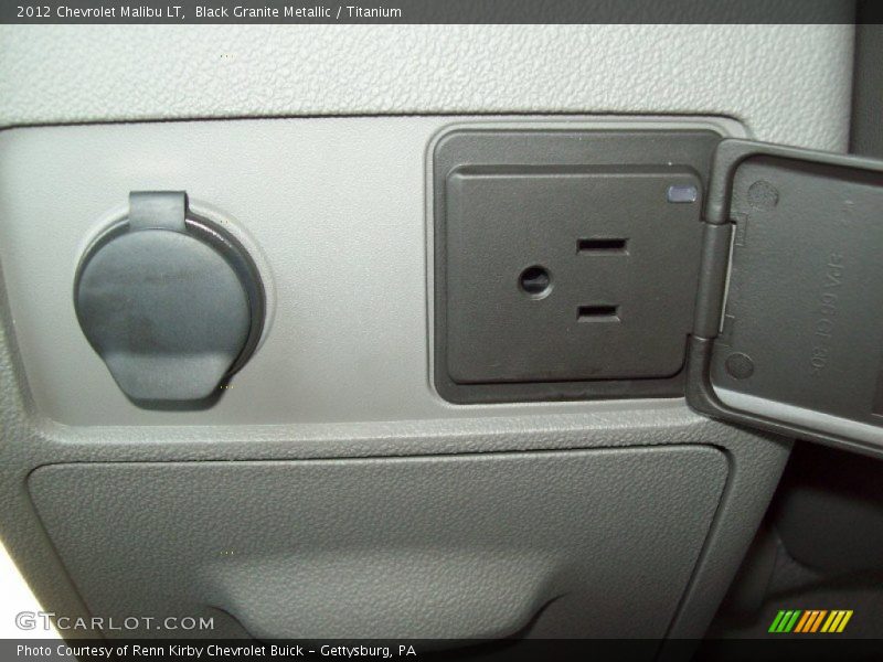 Black Granite Metallic / Titanium 2012 Chevrolet Malibu LT