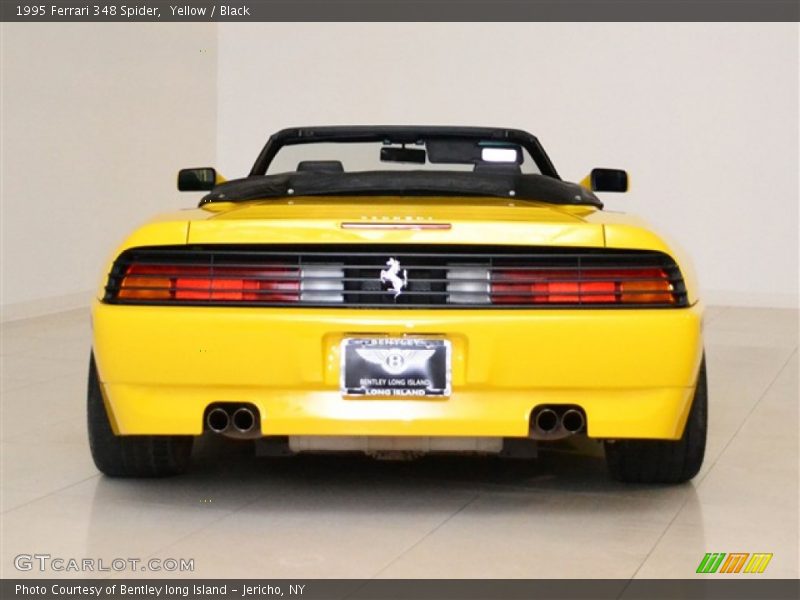 Yellow / Black 1995 Ferrari 348 Spider