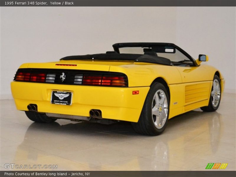 Yellow / Black 1995 Ferrari 348 Spider
