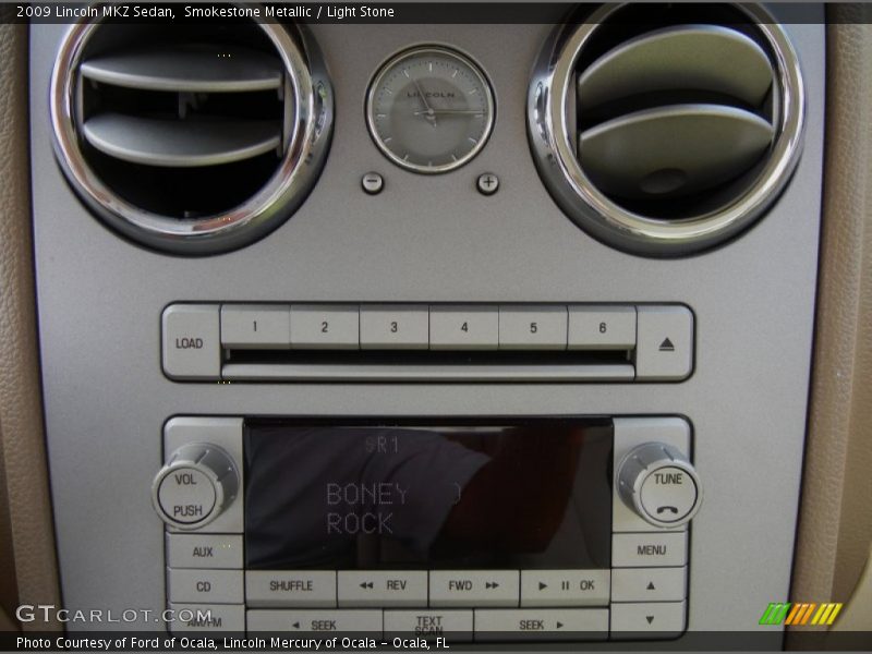 Smokestone Metallic / Light Stone 2009 Lincoln MKZ Sedan
