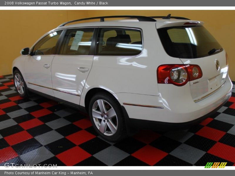 Candy White / Black 2008 Volkswagen Passat Turbo Wagon