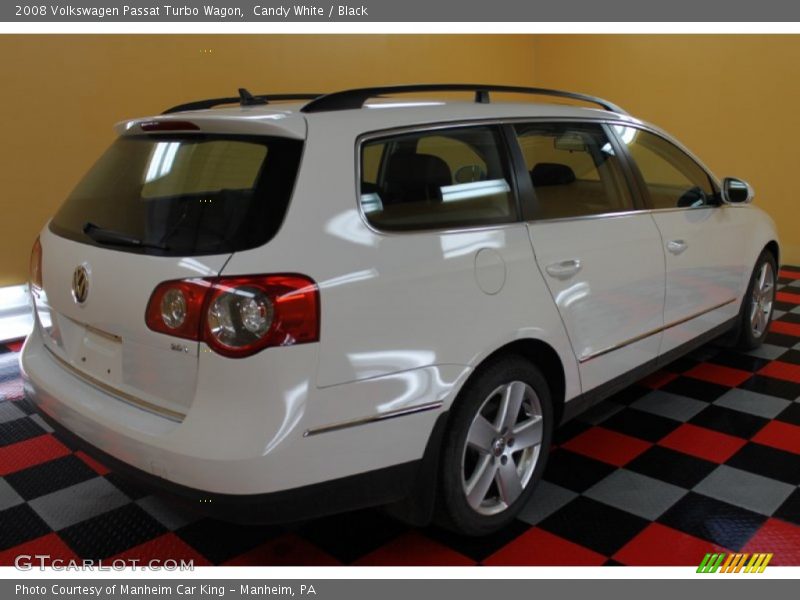 Candy White / Black 2008 Volkswagen Passat Turbo Wagon