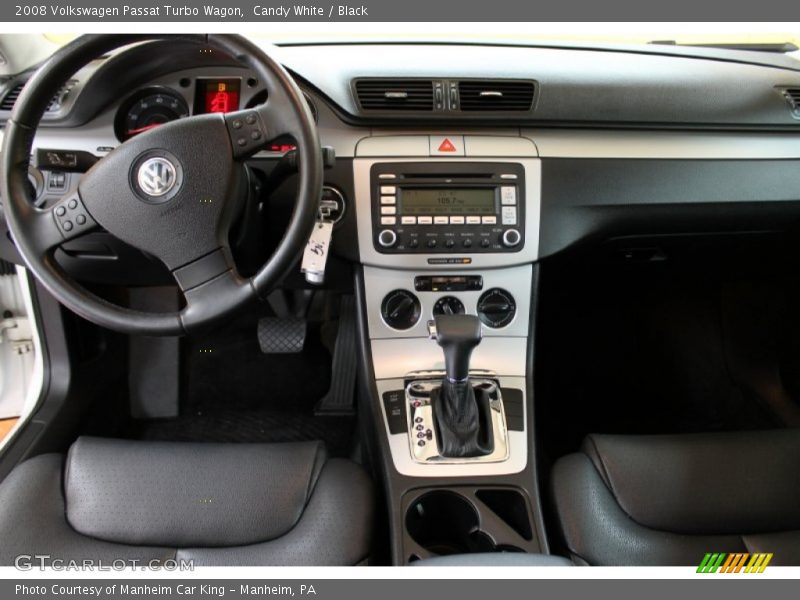 Candy White / Black 2008 Volkswagen Passat Turbo Wagon