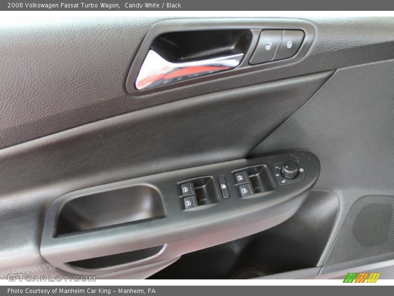 Candy White / Black 2008 Volkswagen Passat Turbo Wagon