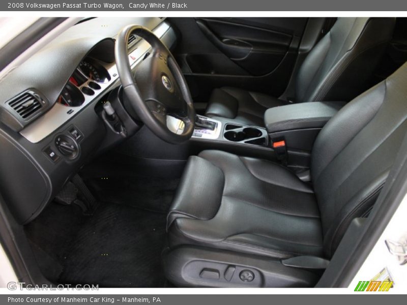 Candy White / Black 2008 Volkswagen Passat Turbo Wagon