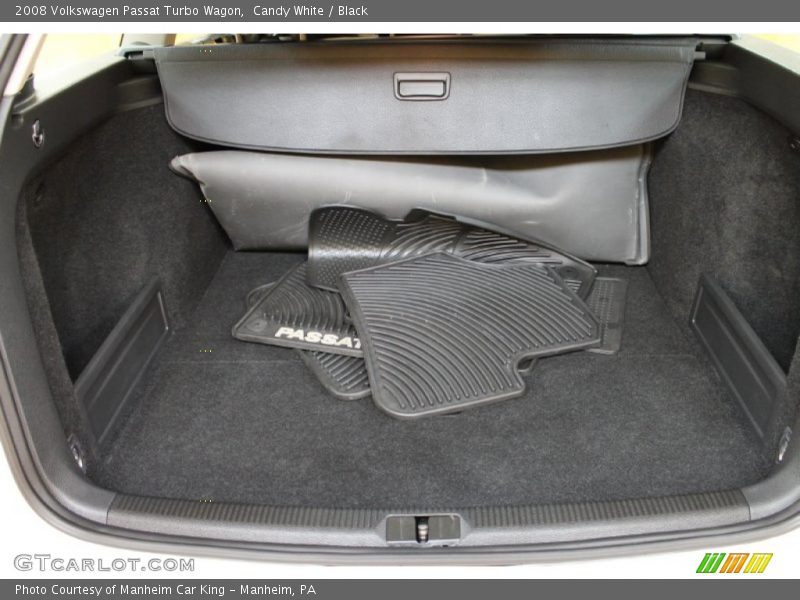 Candy White / Black 2008 Volkswagen Passat Turbo Wagon
