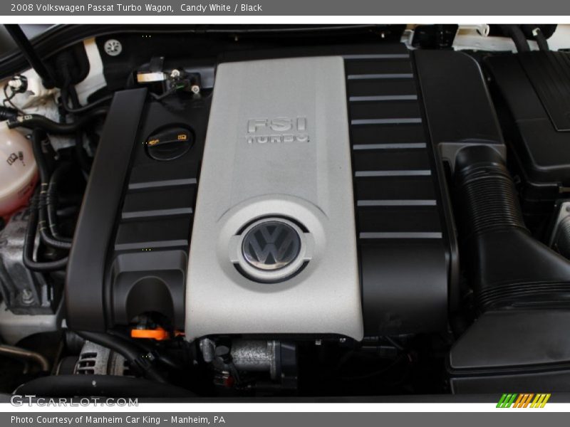 Candy White / Black 2008 Volkswagen Passat Turbo Wagon