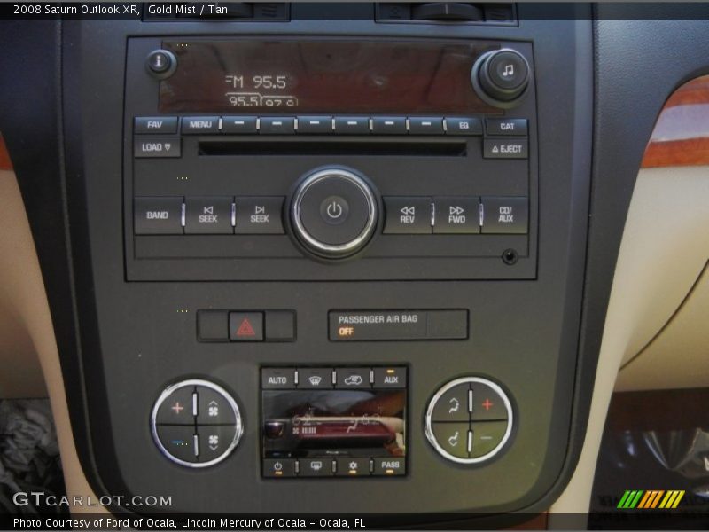 Controls of 2008 Outlook XR